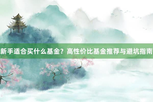 新手适合买什么基金？高性价比基金推荐与避坑指南